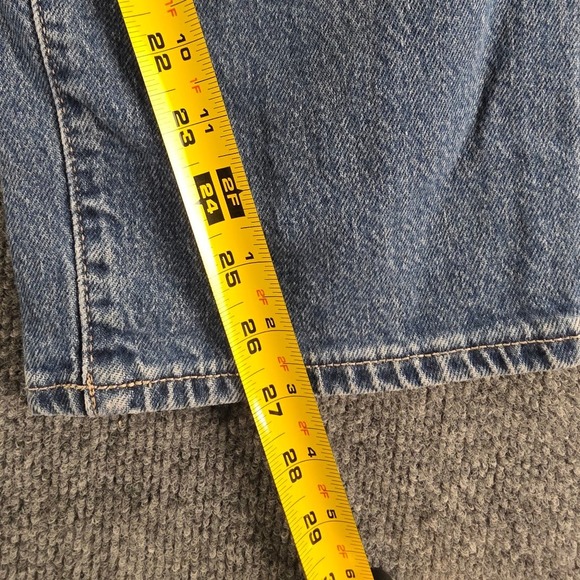 Lucky Brand High Rise Straight Leg Jeans Medium Wash Blue Size 8/29 80318 - Picture 10 of 12